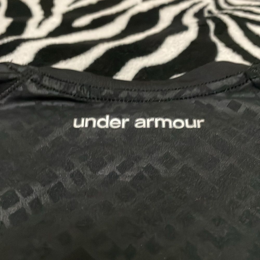 Under armour women’s print long sleeve fitted heat gear workout activewear top - Picture 10 of 11